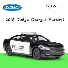 Welly 1:24 модель автомобиля сплав Dodge зарядное устройство погоня гоночный автомобиль литой металлический полицейский спортивный автомобиль для мальчика Коллекция игрушек для подарка