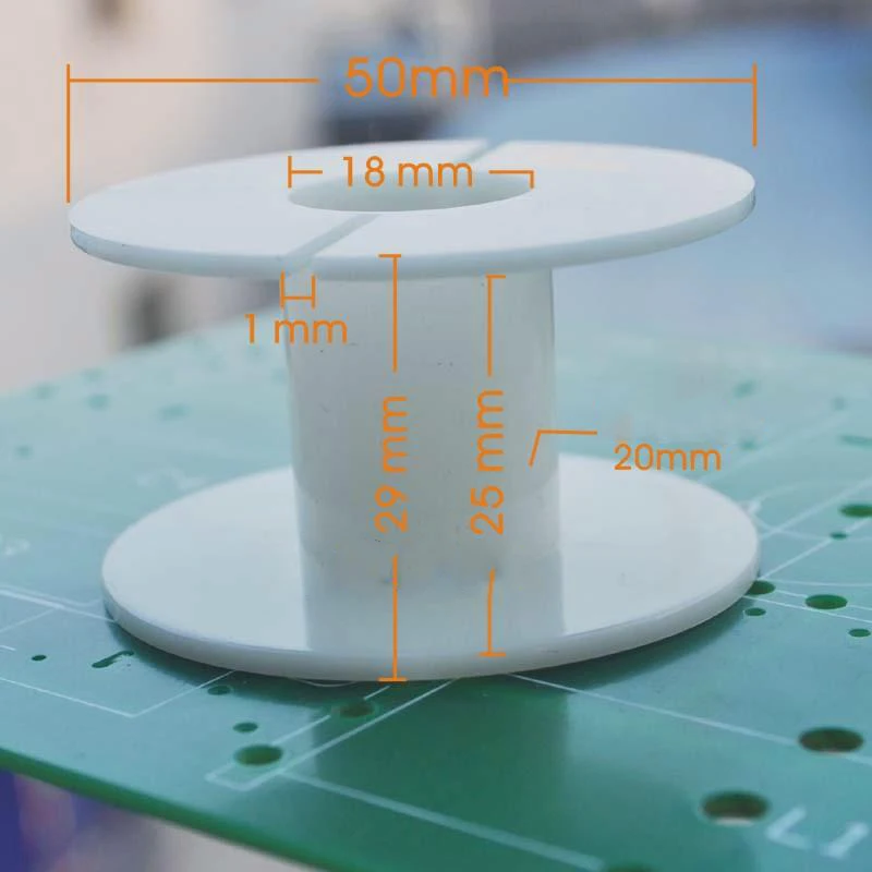 10 шт. 50*18*29 мм лист пластиковая катушка проволочная катушка Former FR Сделай Сам спикер Кроссовер Индуктор усилитель трансформатор частота Divi