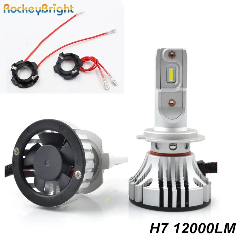 Rockeybright H7 светодиодная фара Фиксатор Зажим h7 держатель лампы для Volkswagen golf 5