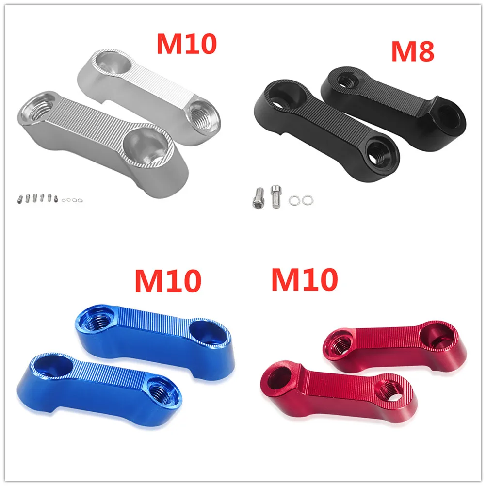 Для Honda CB400 VTEC CB1300 CB1100 CB500F CB600F Moto Parts 10 мм 8 мотоциклетные зеркала заднего вида