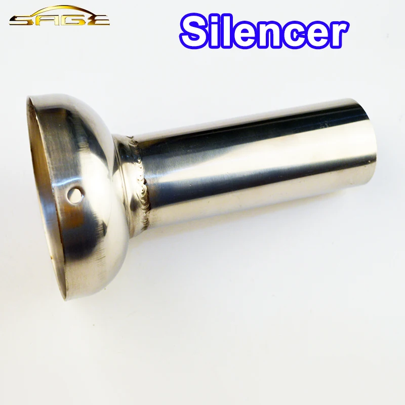 

SALBEITECH Silencer Insert Inlet 4"(110mm) / 4.5"(114mm) Diameter for Car Exhaust Muffler