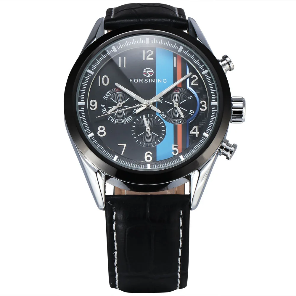 FORSINING Luxury Brand Mechancial Watches font b Men b font Male Multifunction font b Clock b