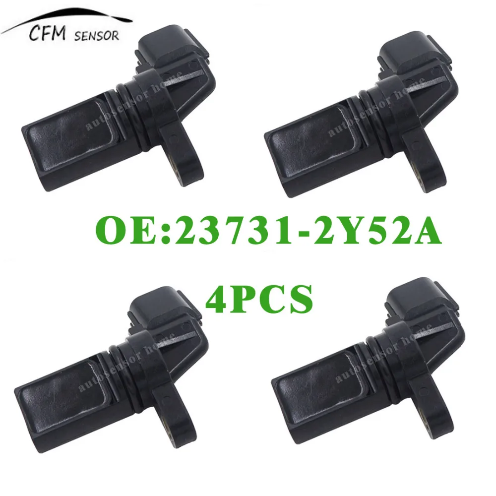 4PCS New Brand 23731 2Y52A CAM Camshaft Position Sensor For Nissan