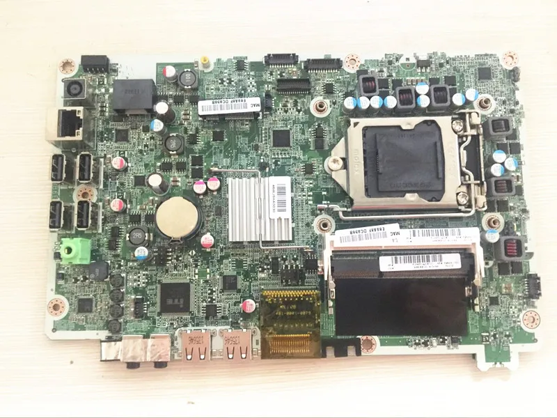 Материнская плата подходит для HP Omni 120 AIO 646908 003 665465 001 DA0WJ5MB6F0 материнская H61 DDR3