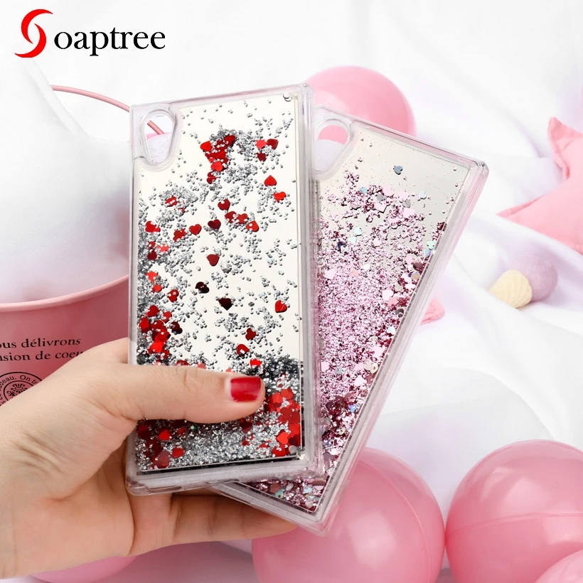 

Glitter Liquid Cases for Sony Xperia XA2 Ultra Case Soft TPU For Sony XA2 XA1 L1 Z6 E6 Dual SM12 SM22 Silicon Cover fundas