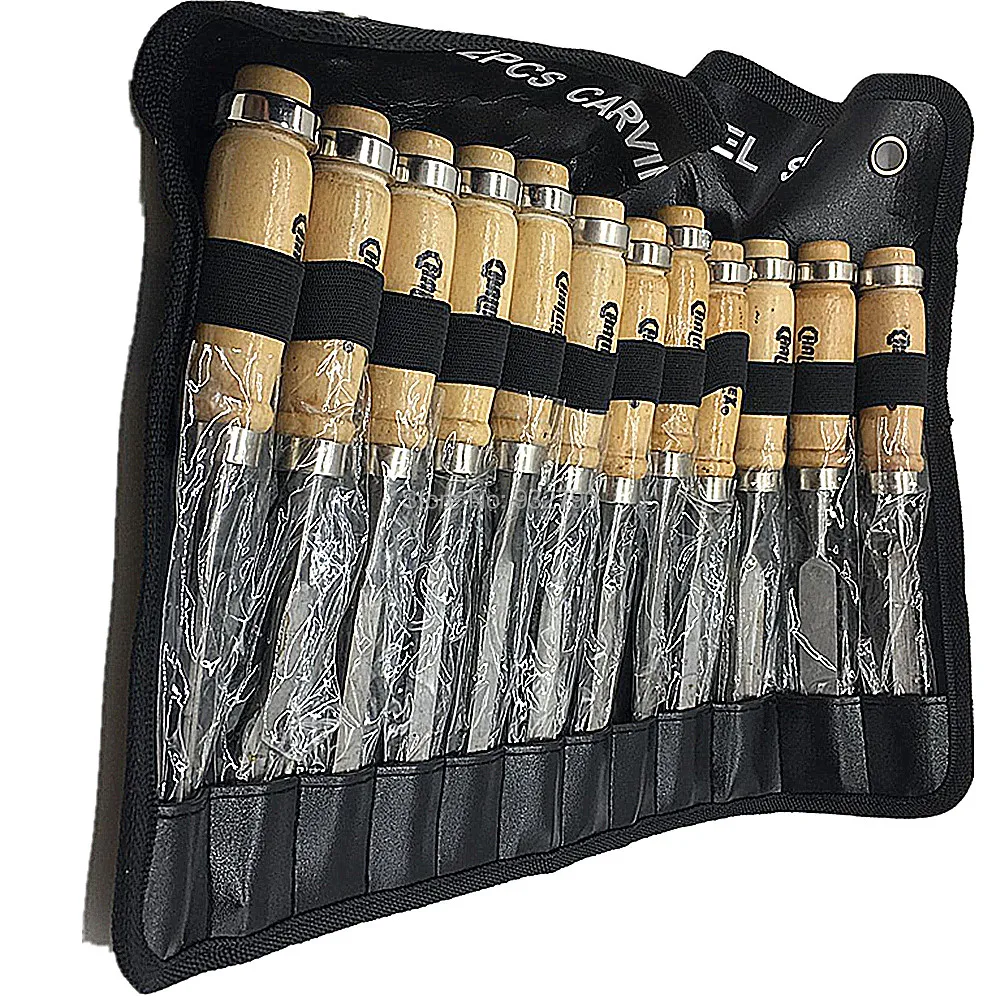 12pcs Wood Chisel Set Woodworking Carving Chisels ...