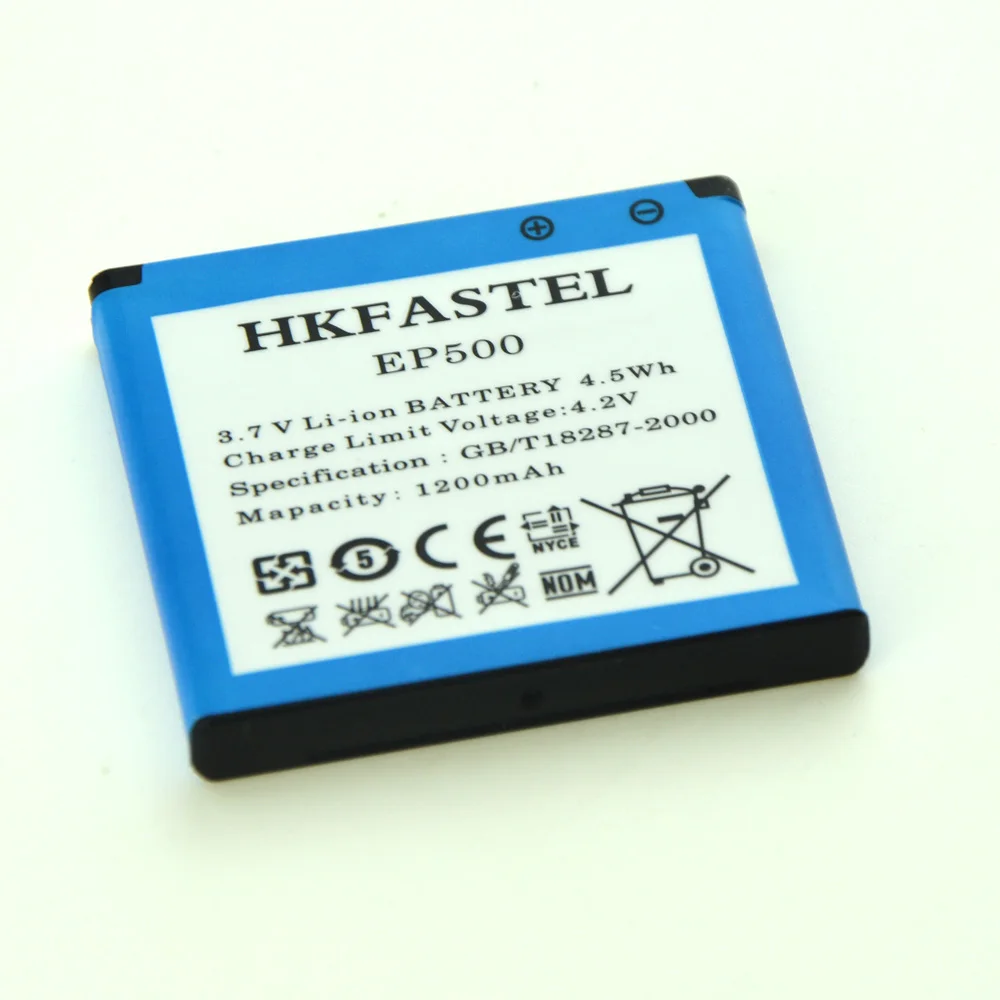 Hkfatel новый литий ионный аккумулятор EP500 для Sony Ericsson Xperia mini pro SK17i W8 E16i ST15i U5i U8i