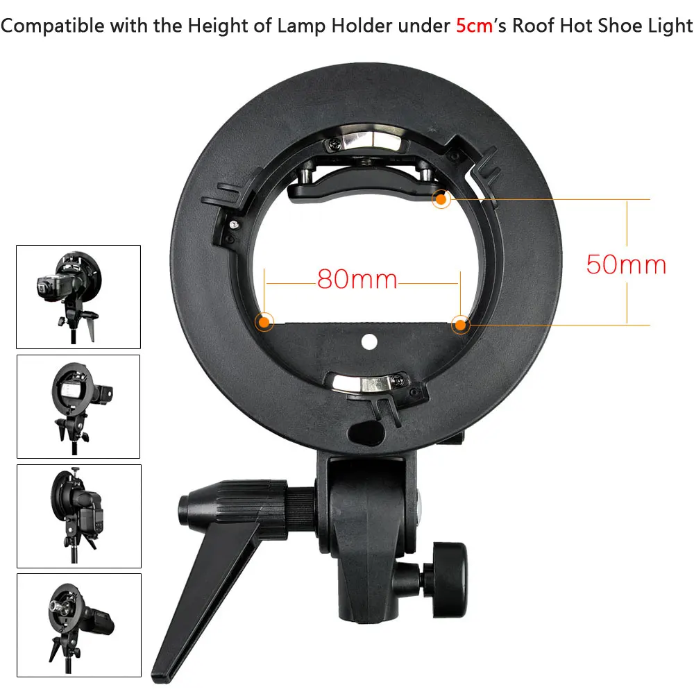 80×80 softbox with S type bracket (5)