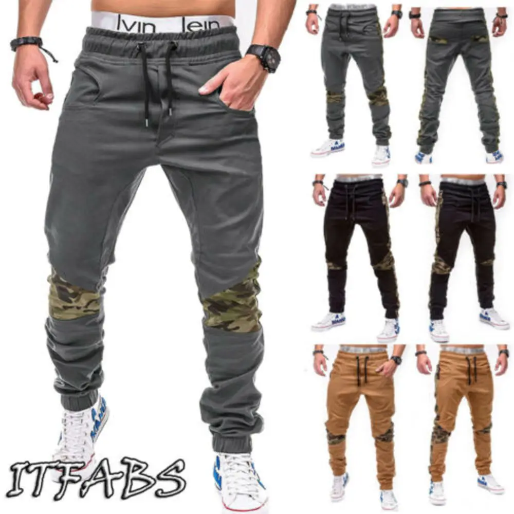 

Men's Slim Fit Urban Straight Leg Trousers Casual Pencil Jogger Cargo Pants Casual Pencil Jogger Cargo Pants