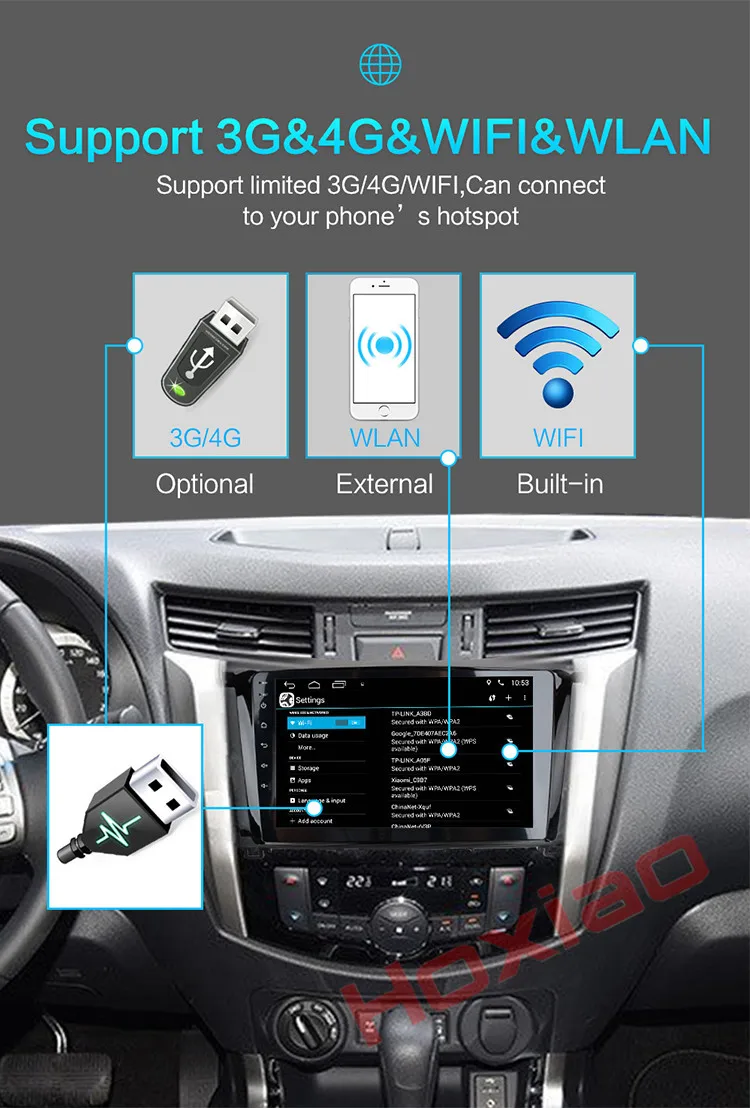 Flash Deal For  Nissan NAVARA NP300 2014 2015 2016 2017 9 inch 1024*600 screen Car Android radio gps stereo 2 din car dvd player BT 5