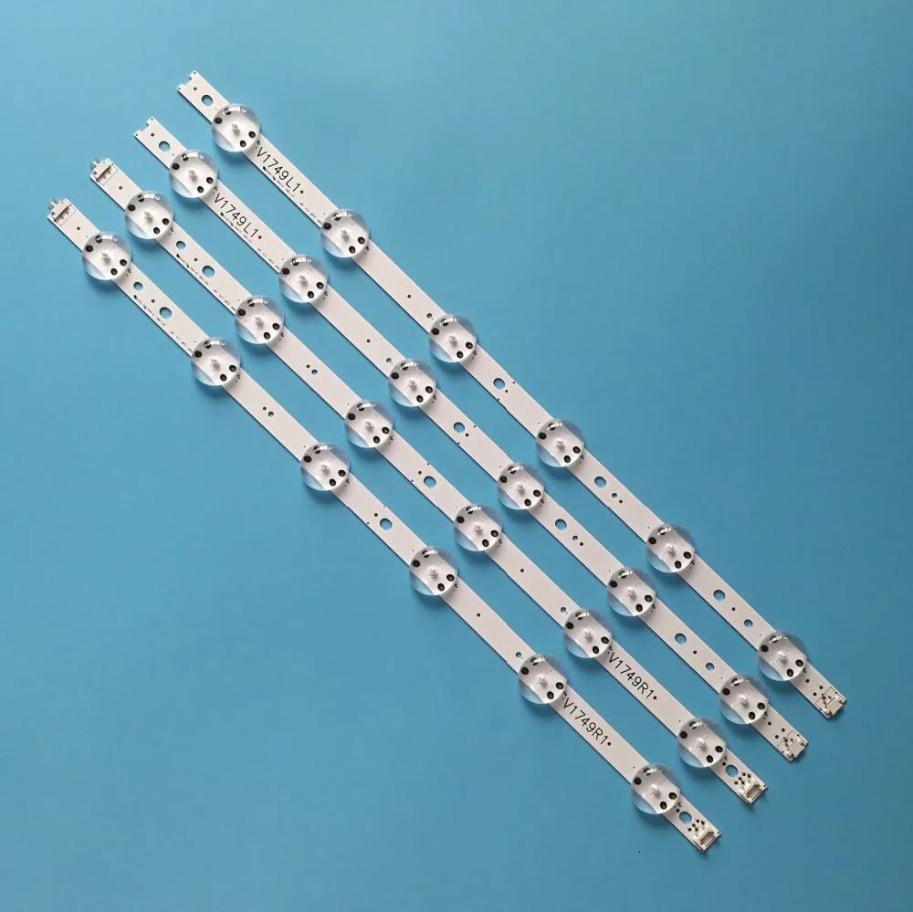 4 шт./компл. новая светодиодная лента 49 &quotV17 ART3 2862 Rev0.2 6916L 2862A 2863A V17 L1 R1 JB3B1591A02499 49UV340C
