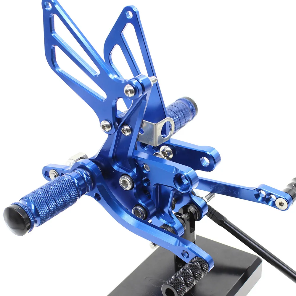 

CNC Verstelbare Rearsets Achter Set Motorfiets Footrest Moto Pedaal pedal For Suzuki GSXR1000 GSXR 750 GSXR600 1997-2005 2004