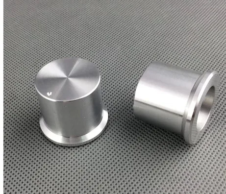 

Silver Diameter 30mm Height 25mm All aluminum volume knob Potentiometer knob