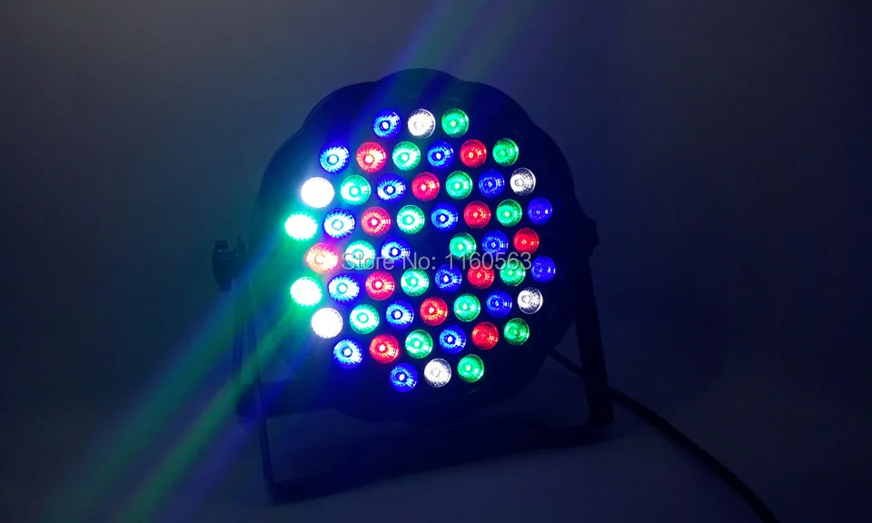 

54x3W led par DJ Par LED RGBW Wash Disco Light DMX Controller