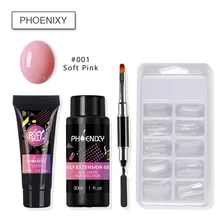 Полигелевый Набор для наращивания ногтей, Гель-лак, полигель, быстрое наращивание ногтей, твердый гель, набор для дизайна ногтей, инструменты для маникюрного набора