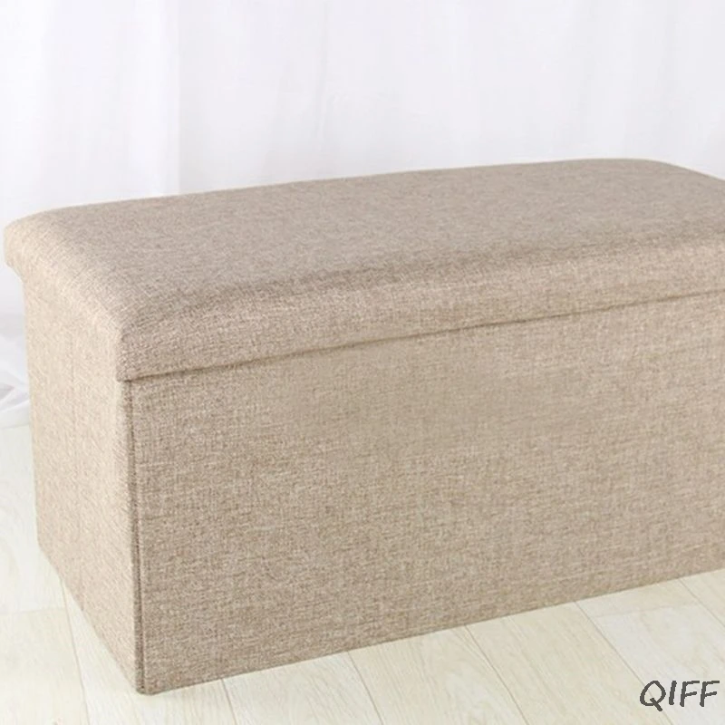Практичный складной ящик для хранения дома и офиса складной стул подушка в форме Куба Многофункциональный стул для хранения(40x25x25 CM
