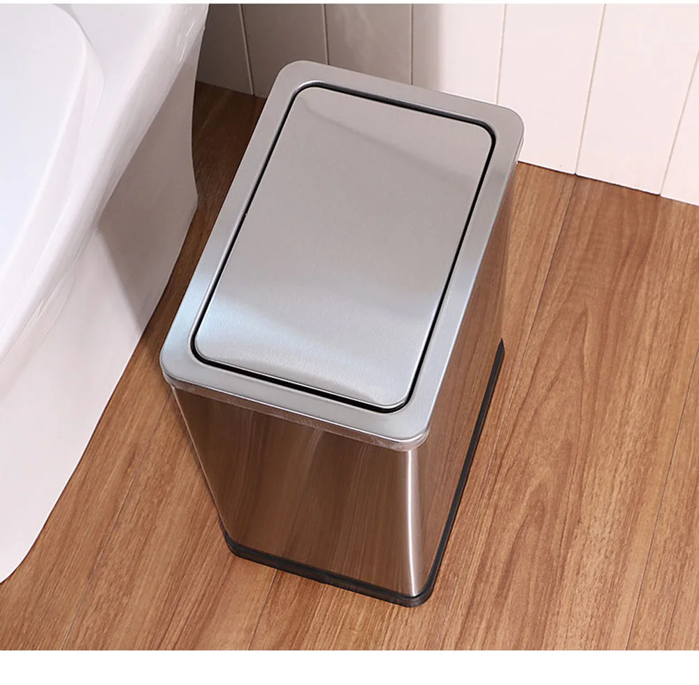 Bin Bin Wastebasket para Casa Banheiro Cozinha Hotel