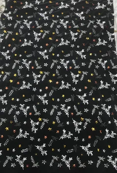 

sequin fabric stock 5yards ST33# Picture color tulle mesh lace fabric for bridal wedding dress/sawing Free shipping