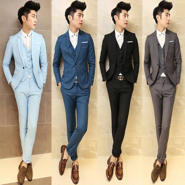 2017 Men Grey Vintage Suits Casual Club Blue Trendy For Blazer Classic Black 2017 Men Grey Vintage Suits Casual Club Blue Trendy For Blazer Classic Black