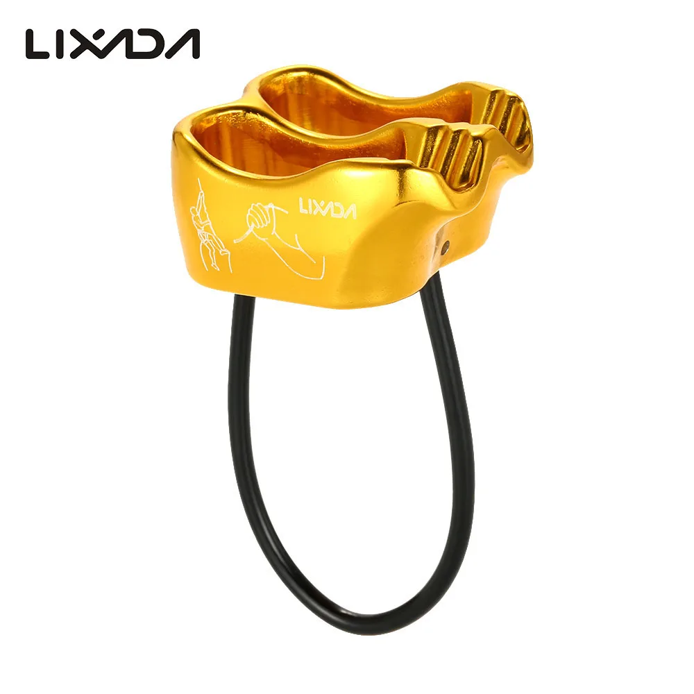 Outdoor Climbing Rope Pulley ATC Belay Rappel Device Rock Climbing Carabiners Abseiling  Mountaineering Rope Survival Equipment