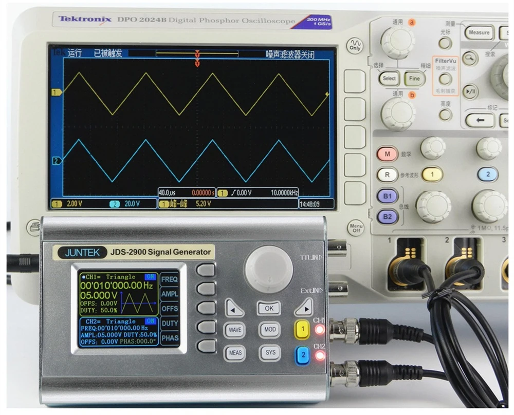 15 M-60 MHZ 266MSa/s синусоида двухканальный DDS генератора сигналов произвольной волны Функция импульсного сигнала