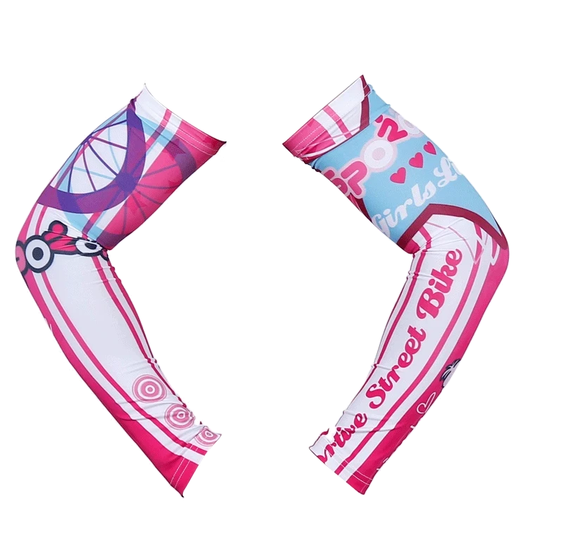 

2 pieces movement is prevented bask in Temporary sleeves for outdoor sports Elasticity tattoo Oversleeve Arm Warmers