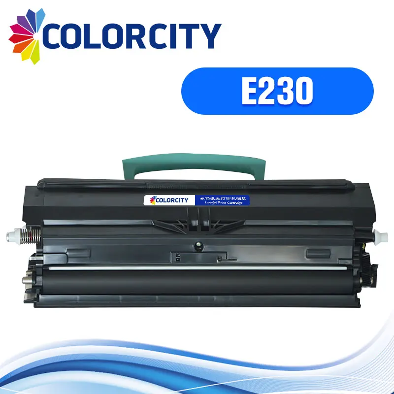 COLORCITY Совместимость Замена тонер картридж для Lexmark E230 E232 E234 E240 E330 E332 E340 E342n принтер с чипом|Картриджи тонером| |