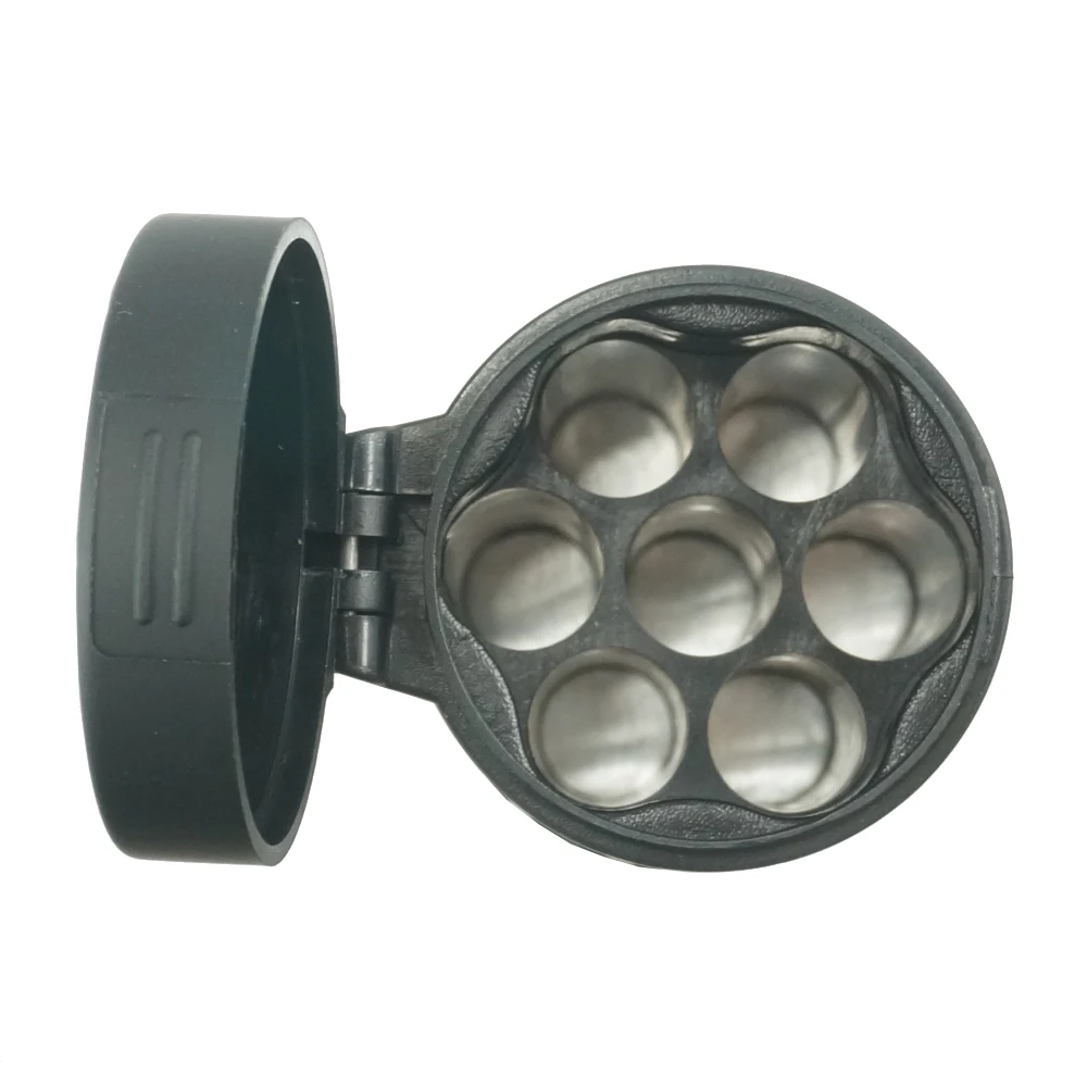 Portable Cylinder Ashtray PRO Smokeless, Plastic & Metal Body with