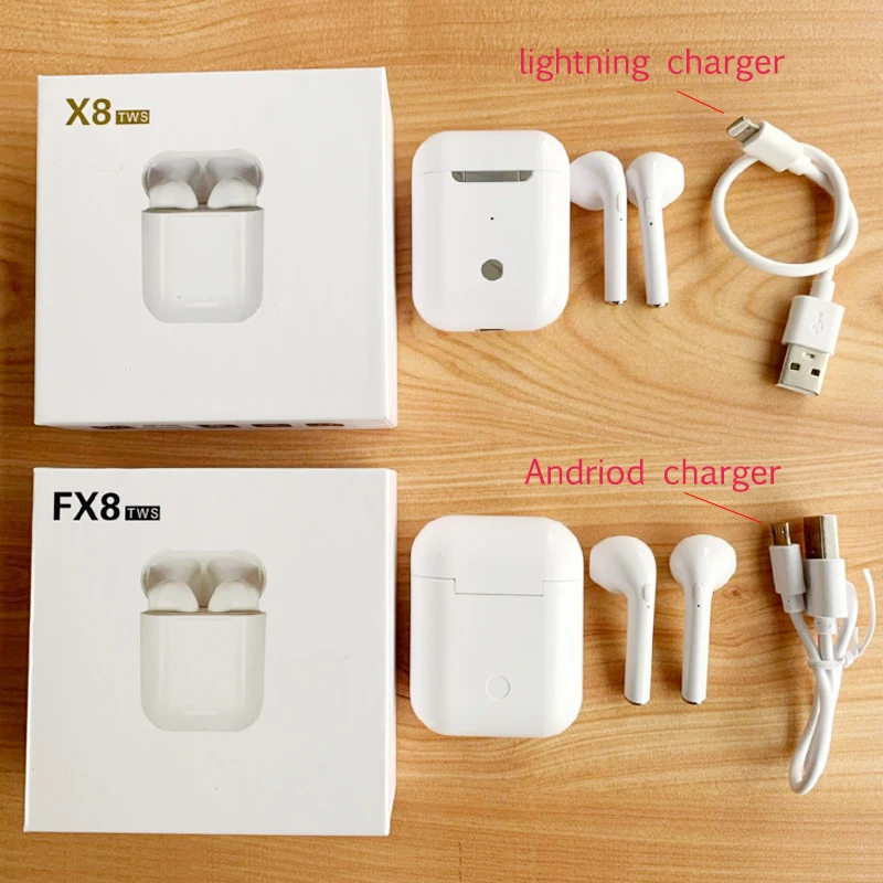 

Original FX8 X8 TWS Bluetooth Earphone 5.0 Stereo Earbud Mini Headset PK I7S I9S Headphone Wireless Earphone For all Smart Phone