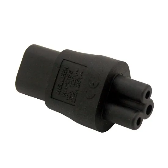 Адаптер питания IEC 3Pin Female to 2Pin Male IEC 320 C6 to C8, адаптер питания IEC 320 C7 to C5 2 pin female