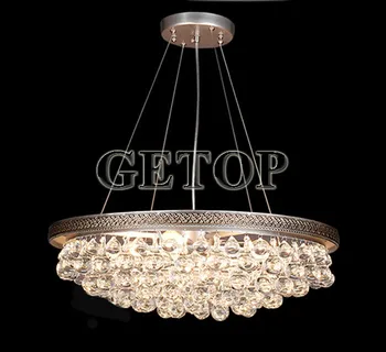 

Z American Country K9 Crystal Chandelier E27 LED Lamp Study Bedroom Chandeliers lustres pendents Hanging Lamps Lighting Fixture