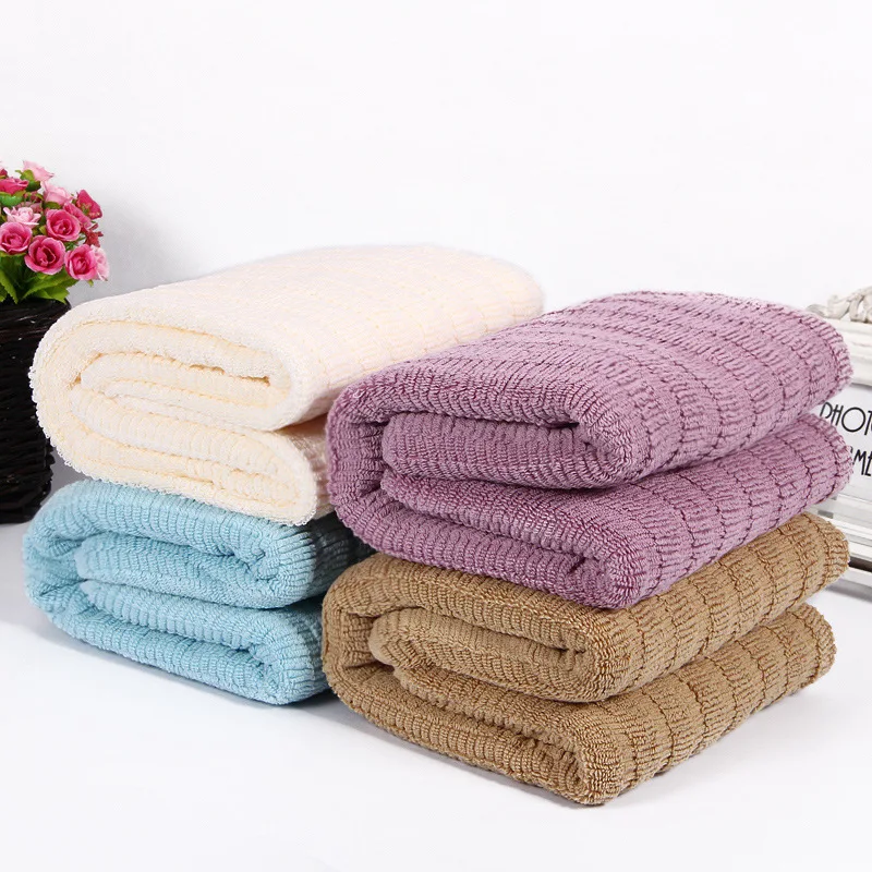 70*140cm High Quality 100 Cotton Bath Towels Fabric,Terry Sauna Beach