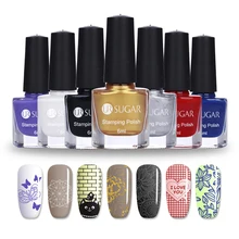 Ur Sugar штамповочный лак для ногтей, цветной лак для ногтей