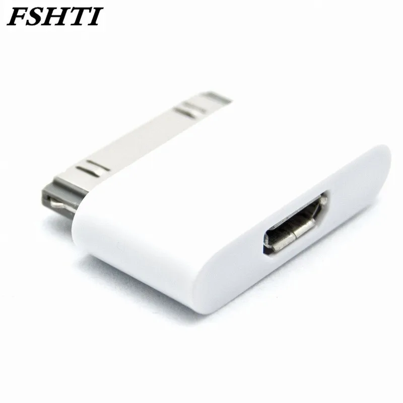 Micro USB Charger Adapter USB Cable Head For Apple 4 4s ipad 1 2 3 ipod