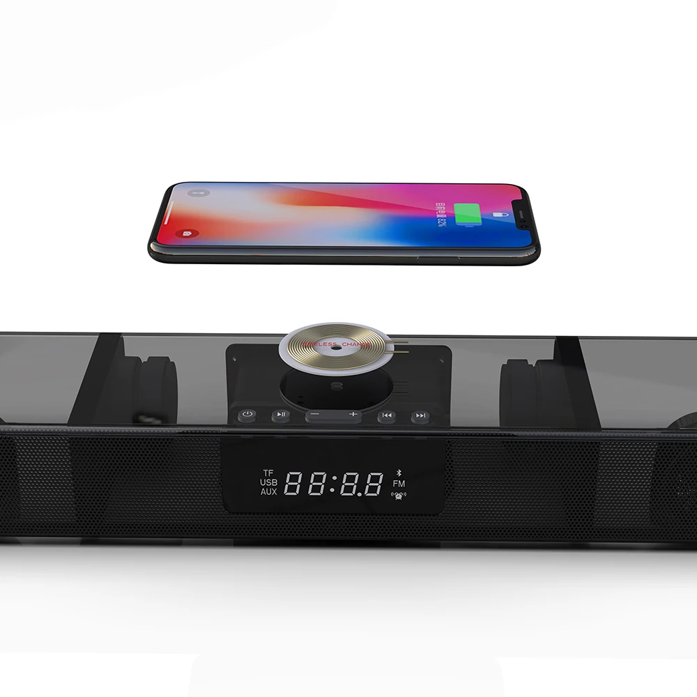 FELYBY Беспроводная bluetooth колонка портативная звуковая панель для домашнего
