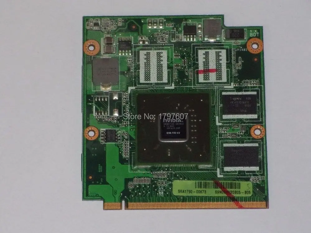  08G2015MM20I For Asus X83V 512 MB Nvidia 69N09HV20B05-B05 08G2015MM20I G98-730-U2 Laptop Video card Fully Tested 