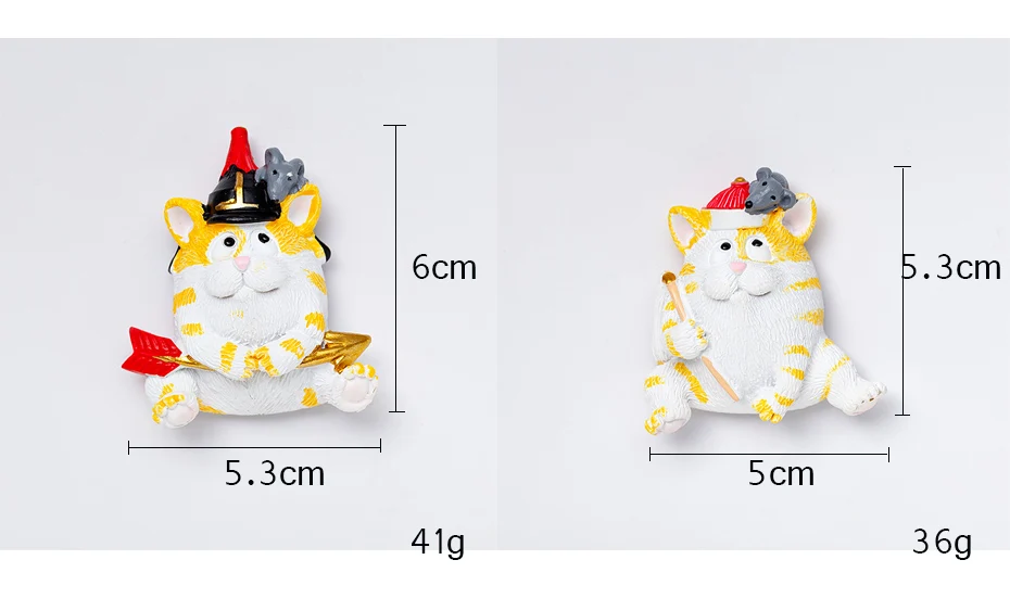 Forbidden City Cat Fridge Magnet 06