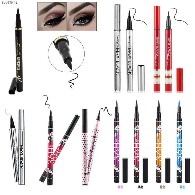 1 шт. жидкая подводка для глаз водостойкая|liquid eyeliner|black liquid eyelinereye liner pencil |