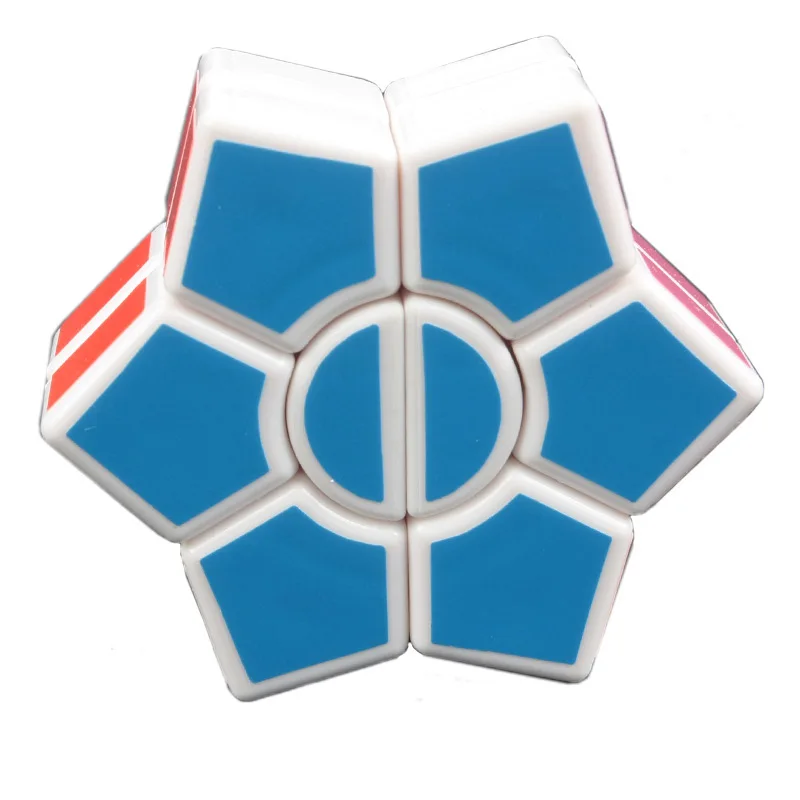 2-Layers Hexagonal Magic Cube Speed Cubo Anti Stress Puzzle Cube Toy Educational Toys For Children Adult Brain Teaser Puzzles (12)