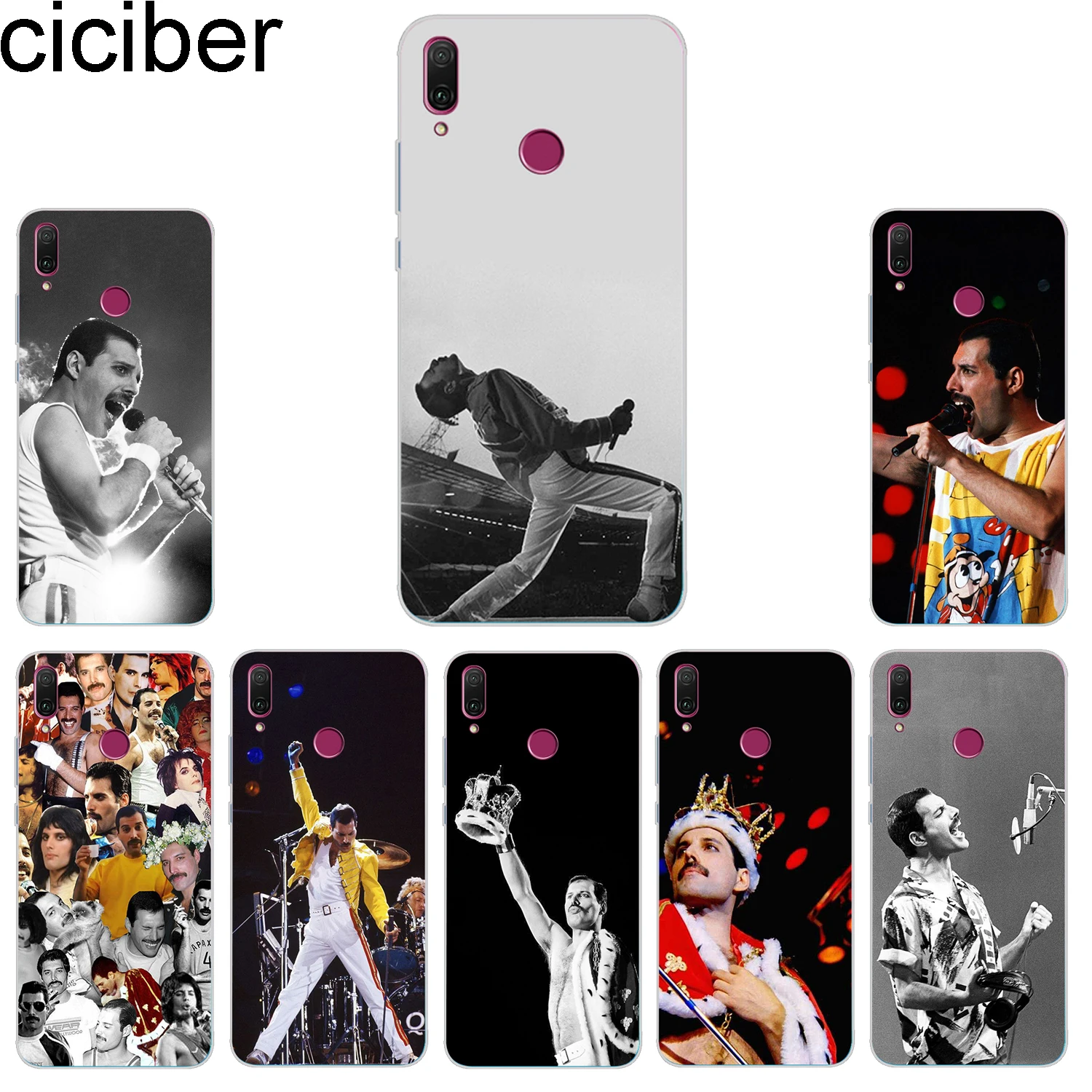 

ciciber Phone Case for Huawei Honor 10 9 8 lite 7A 8C 8X Note V10 Play Y9 Y7 Y6 Y5 Y3 Pro Prime 2017 2018 2019 Freddie Mercury