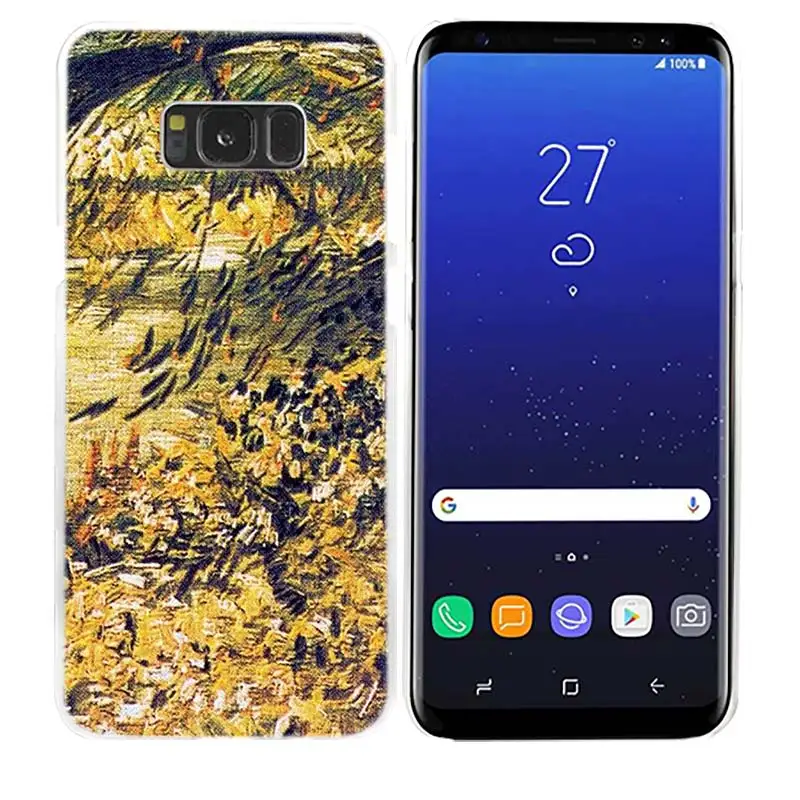 Sky van gogh для samsung Galaxy Note 8 9 M30 M20 M10 S10 S9 S8 Plus S7 S6 Edge жесткий пластиковый чехол для телефона - Цвет: 08