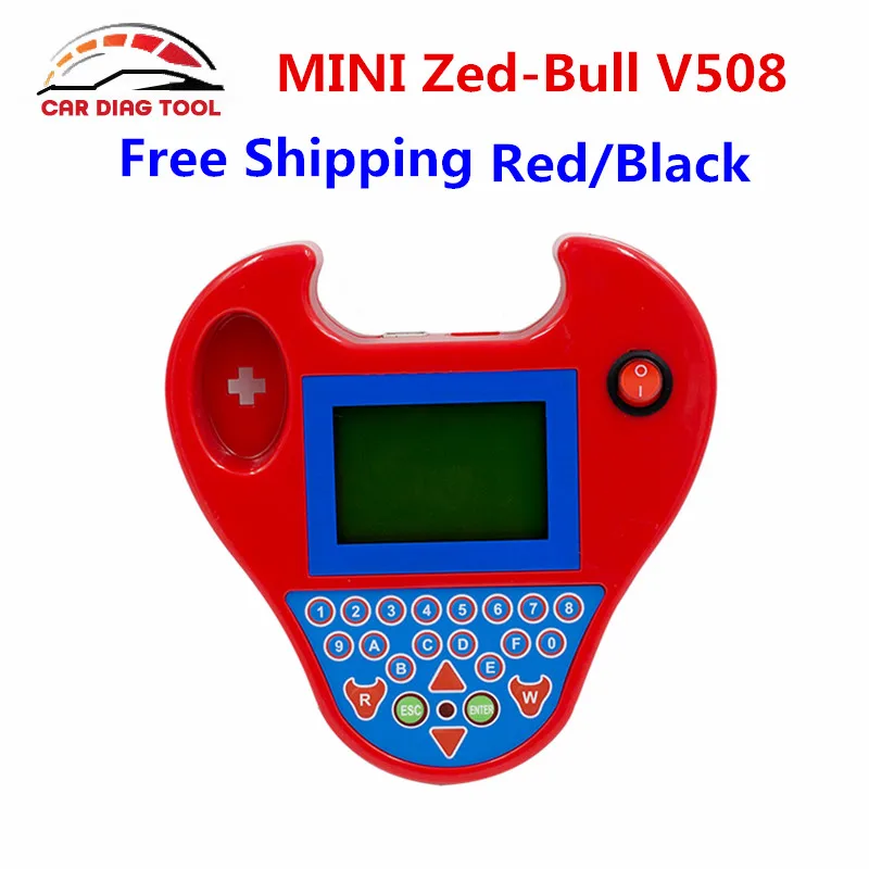 Prix pour Smart MINI Zed-Bull ZED Bull V508 Noir/Rouge Couleur De Voiture Puces Vierges Transpondeur Programmeur Lire Code Pin non Jetons Limitation Prix pour Smart MINI Zed-Bull ZED Bull V508 Noir/Rouge Couleur De Voiture Puces Vierges Transpondeur Programmeur Lire Code Pin non Jetons Limitation