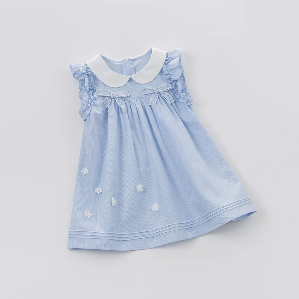 DB5057 davebella summer girls fancy dress princess baby girls boutique clothes girls cute dress smocked baby dresses