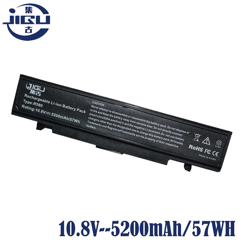 JIGU 6 Cells Black Laptop Notebook Battery R428 R430 NP300E NP-Q470 AA-PB9NC6B AA-PB9NC6W 300E4A-A02 NP-300V AA-PB9NS6B