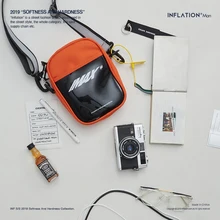 Надувательская Прозрачная ПВХ поясная сумка высокого качества поясная сумка из ПВХ Дорожная сумка для телефона сумка уличная маленькая сумка 204AI2018
