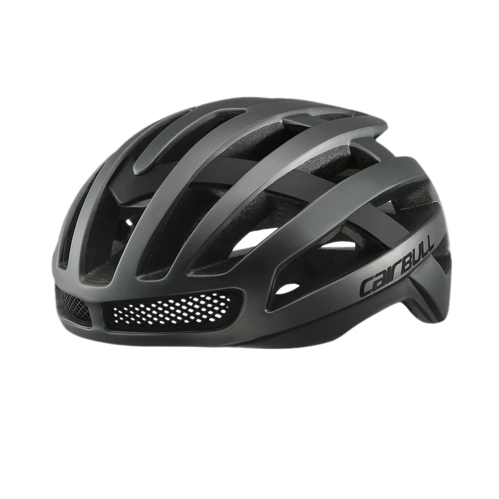 Легкий и удобный дышащий велосипедный шлем для шоссейного горного велосипеда унисекс велосипедный шлем CAIRBULL - Цвет: Black