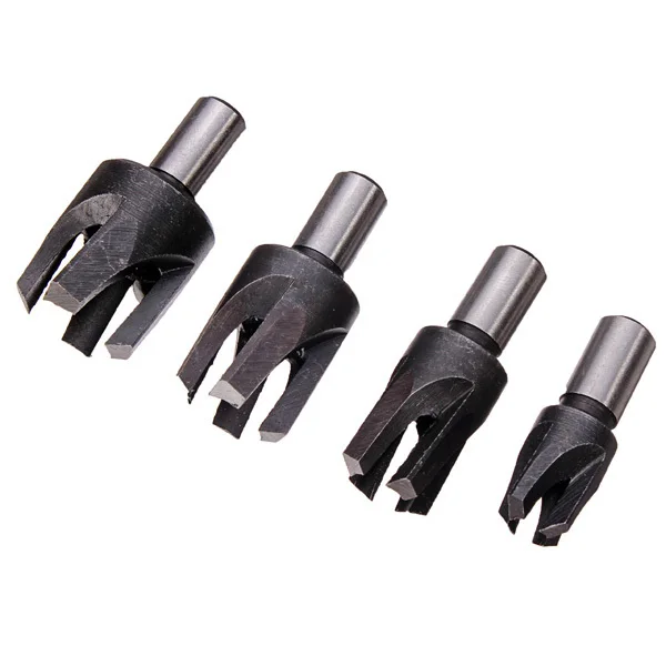 

Drill Chuck Herramientas Brocas 2015 New Arrival Promotion Power Tool Woodworking 4 Pcs Cork Drill Cylinder Stopper Four Feet
