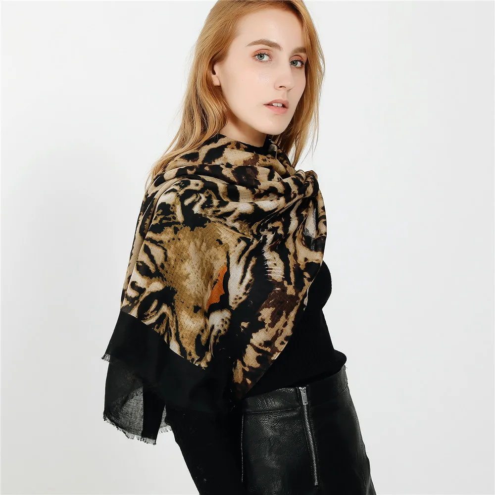 female scarves leopard women scarf (1)