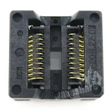 SOP20 SO20 SOIC20 OTS-20-1.27-01 Enplas IC Тесты& Burn в гнездо программист адаптер 5,4 мм Ширина 1,27 мм шаг