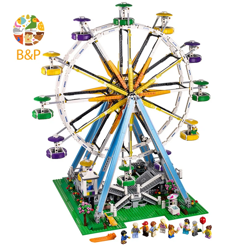 

lepin Legoing 10247 2518pcs City series Expert Ferris Wheel Building Block Educational DIY Toy For Children Birthday Gift 15012